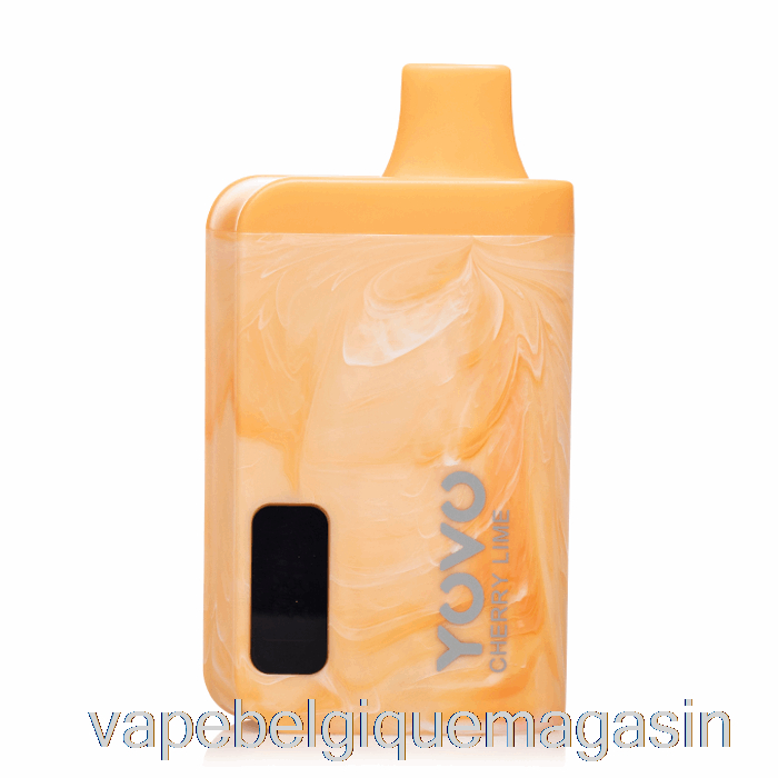 Vape Jetable Yovo Jb8000 Jetable Cerise Citron Vert